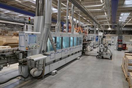 Multi-sided line for format processing and edge banding HOMAG Multi-sided line for format processing and edge banding HOMAG - Thumbnail 19