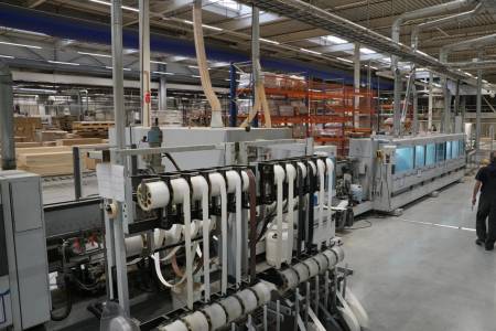 Multi-sided line for format processing and edge banding HOMAG Multi-sided line for format processing and edge banding HOMAG - Thumbnail 21