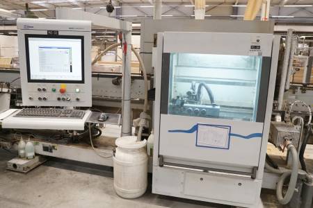 Multi-sided line for format processing and edge banding HOMAG Multi-sided line for format processing and edge banding HOMAG - Thumbnail 22