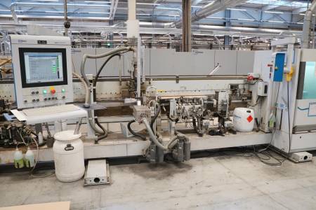 Multi-sided line for format processing and edge banding HOMAG Multi-sided line for format processing and edge banding HOMAG - Thumbnail 45