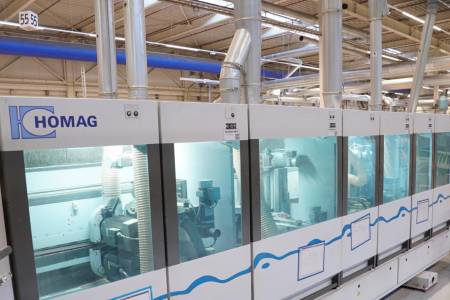 Multi-sided line for format processing and edge banding HOMAG Multi-sided line for format processing and edge banding HOMAG - Thumbnail 71