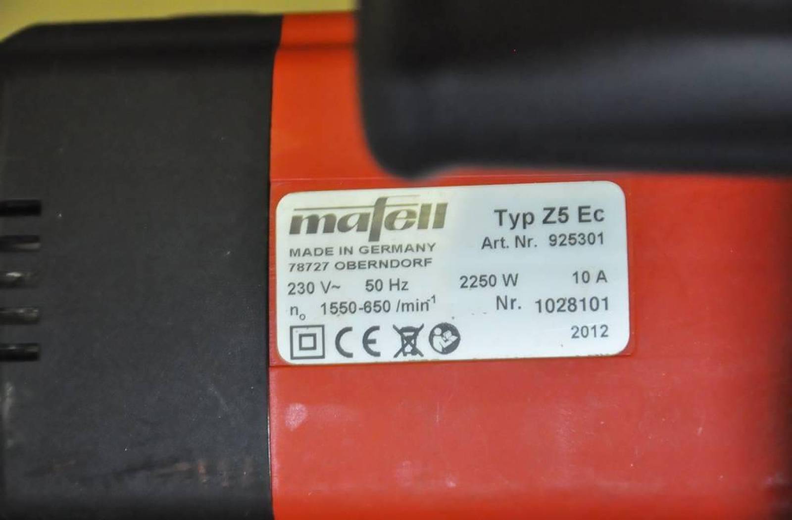 MAFELL Scie à ruban portative 305 mm 2250 W Z5Ec - 925301