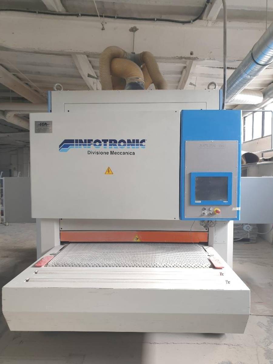 INFOTRONIC Wide belt sander SATURN 135 .R.R.KSF.T. buy second-hand