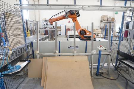 QUICKWOOD PRO 1400 x 2 + Ferrara BRI 1308 + Kuka KR 240 QUICKWOOD PRO 1400 x 2 + Ferrara BRI 1308 + Kuka KR 240 - Thumbnail 63