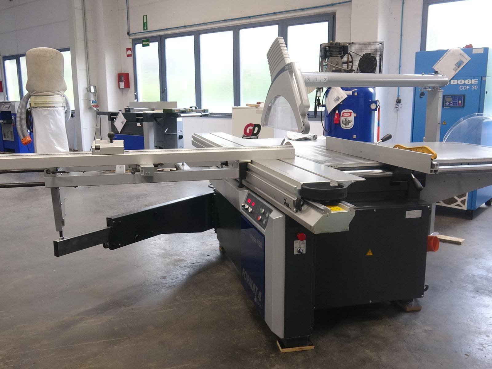 FORMAT 4 Sliding table saw KAPPA 450 c-tech silber buy second-hand