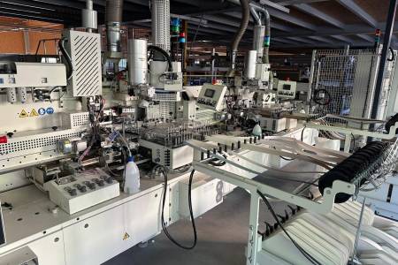 Production line for carcase furniture SCM + Grundner Production line for carcase furniture SCM + Grundner - Thumbnail 33