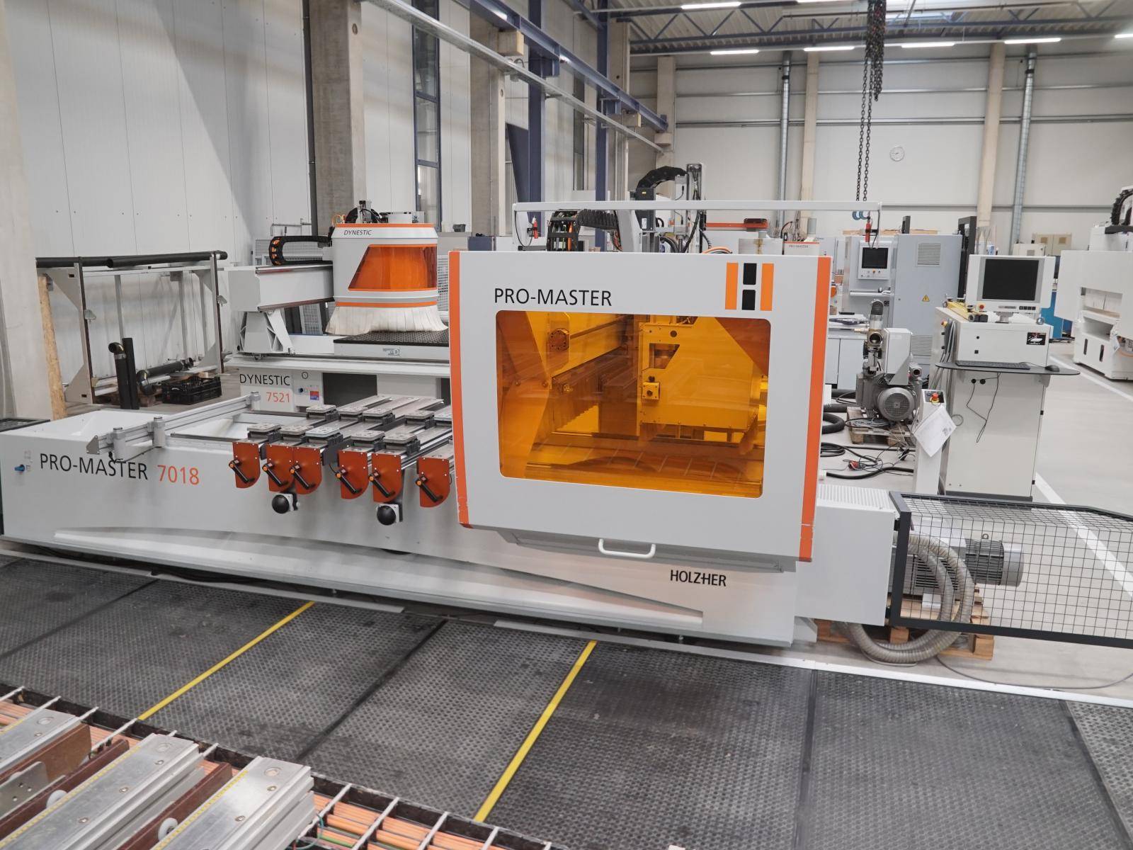 HOLZ-HER CNC machining centre PRO-MASTER 7018 K buy second-hand