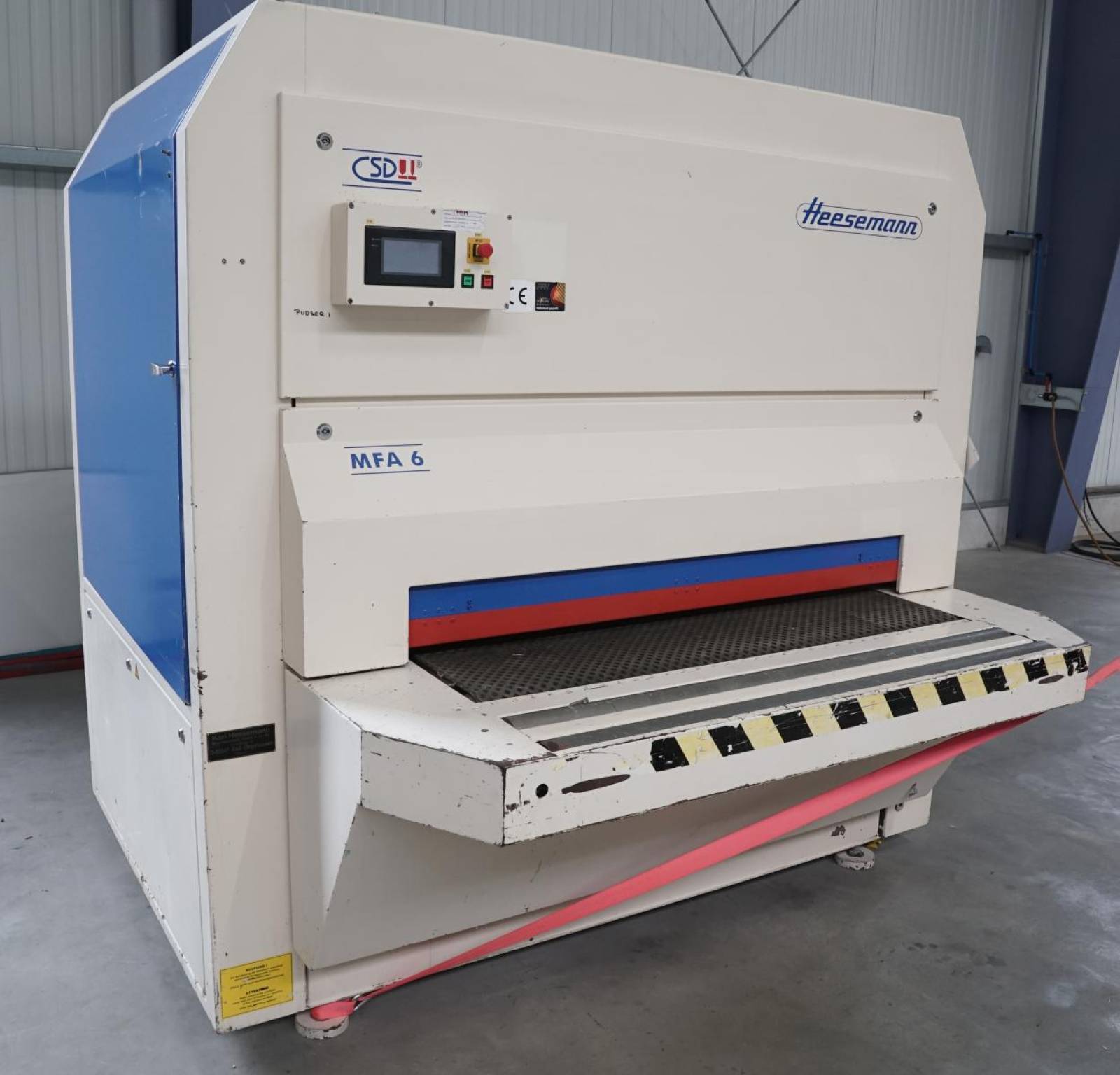 HEESEMANN Wide belt sander MFA 6 buy second-hand