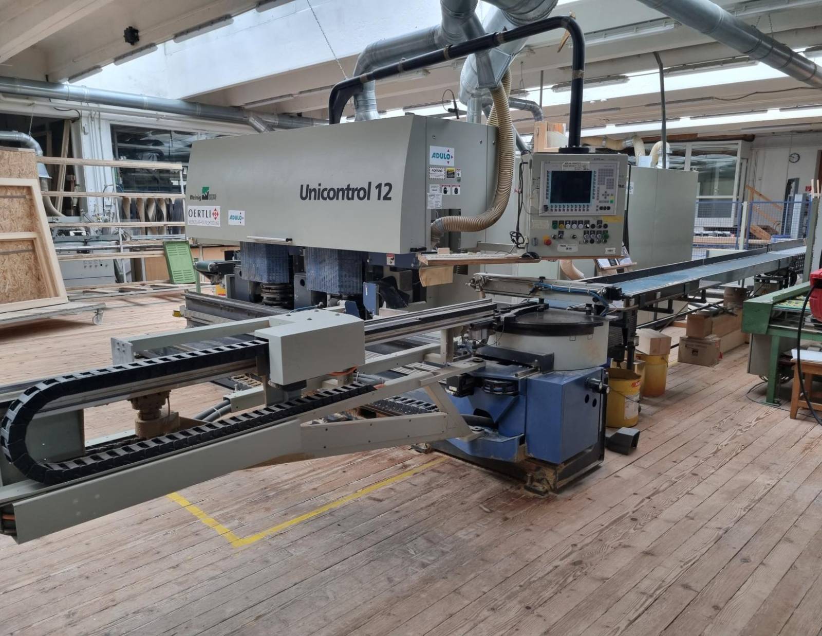 WEINIG Angular window machining centre UNICONTROL 12 buy second-hand