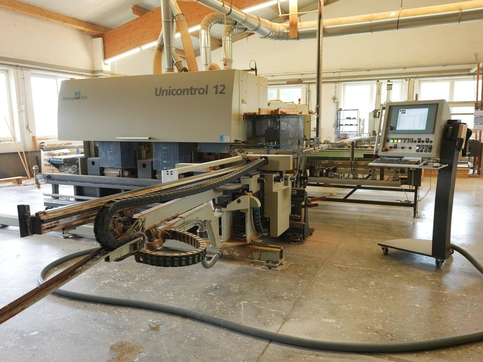 WEINIG Angular window machining centre UNICONTROL 12 buy second-hand