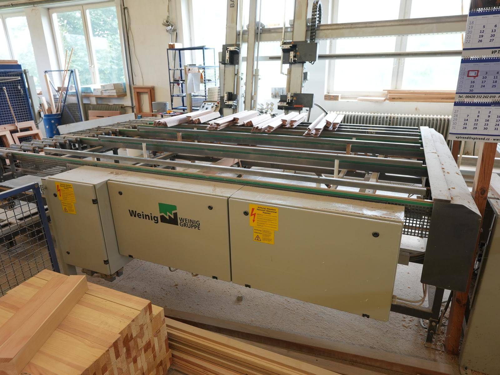 WEINIG Angular window machining centre UNICONTROL 12 buy second-hand