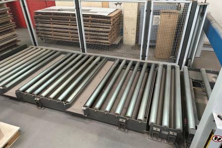Floor roller conveyor HOLZMA Floor roller conveyor HOLZMA - Thumbnail 5