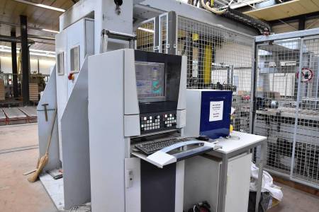 Stacking device BARGSTEDT TFR 60 + Wandres Ingromat + Homag TD 53 Stacking device BARGSTEDT TFR 60 + Wandres Ingromat + Homag TD 53 - Image 1