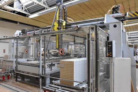 Stacking device BARGSTEDT TFR 60 + Wandres Ingromat + Homag TD 53 Stacking device BARGSTEDT TFR 60 + Wandres Ingromat + Homag TD 53 - Thumbnail 3
