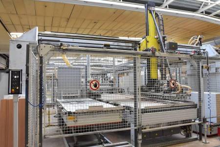 Stacking device BARGSTEDT TFR 60 + Wandres Ingromat + Homag TD 53 Stacking device BARGSTEDT TFR 60 + Wandres Ingromat + Homag TD 53 - Thumbnail 4