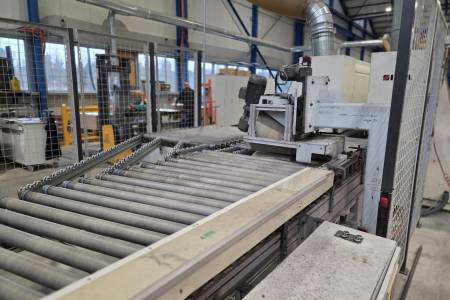 Stacking device BARGSTEDT TFR 60 + Wandres Ingromat + Homag TD 53 Stacking device BARGSTEDT TFR 60 + Wandres Ingromat + Homag TD 53 - Thumbnail 8