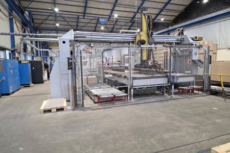 Stacking device BARGSTEDT TFR 60 + Wandres Ingromat + Homag TD 53 Stacking device BARGSTEDT TFR 60 + Wandres Ingromat + Homag TD 53 - Thumbnail 14