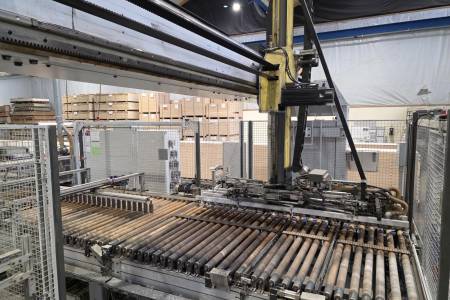 Stacking device BARGSTEDT TFR 60 + Wandres Ingromat + Homag TD 53 Stacking device BARGSTEDT TFR 60 + Wandres Ingromat + Homag TD 53 - Thumbnail 15