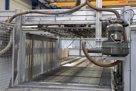 Stacking device BARGSTEDT TFR 60 + Wandres Ingromat + Homag TD 53 Stacking device BARGSTEDT TFR 60 + Wandres Ingromat + Homag TD 53 - Thumbnail 16