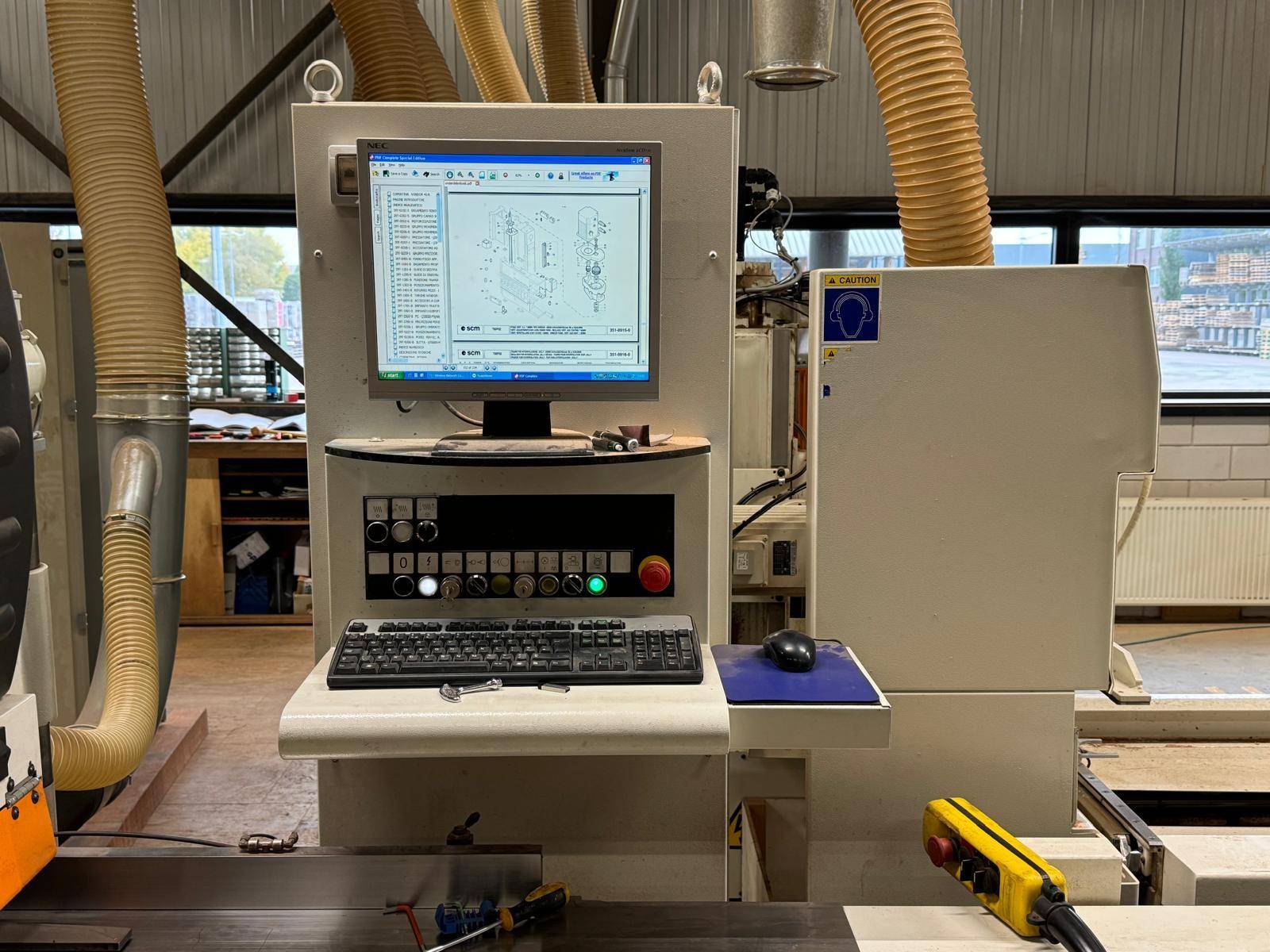 SCM Angular window machining centre WINDOR 40 R buy second-hand