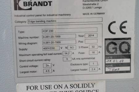 BRANDT KDF 230 HIGHFLEX 1230 BRANDT KDF 230 HIGHFLEX 1230 - Thumbnail 29