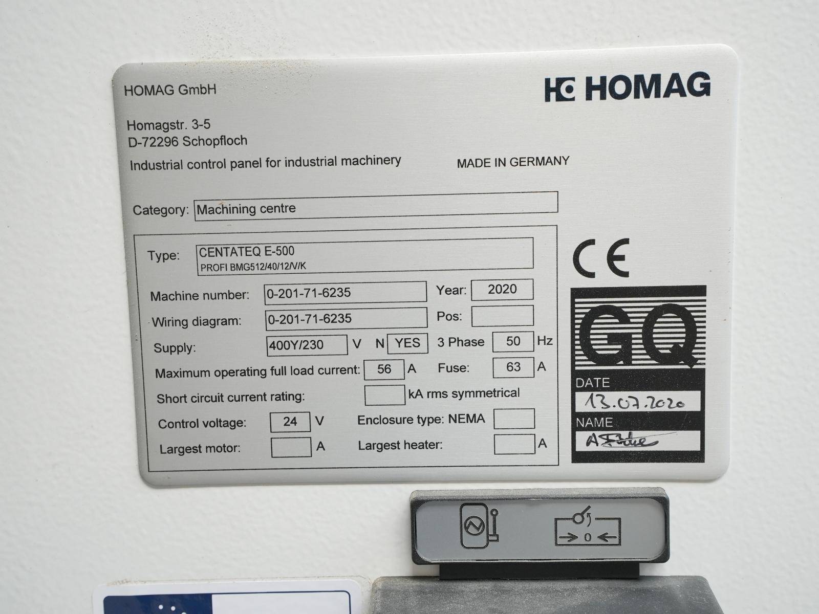HOMAG CENTATEQ E-500 BMG512/40/12/V/K - Thumbnail 148
