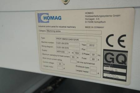 HOMAG BMG 512 /40/12/V/K - Thumbnail 39