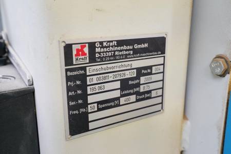 Feeding device KRAFT MASCHINENBAU Feeding device KRAFT MASCHINENBAU - Thumbnail 25