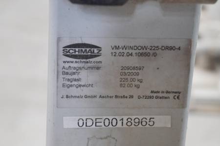SCHMALZ VACUMASTER WINDOW -225-DR90-4 SCHMALZ VACUMASTER WINDOW -225-DR90-4 - Thumbnail 5