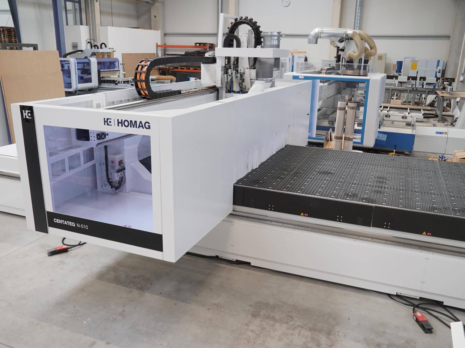 Homag Nesting Machine Router Head HOMAG 5 axes nesting machine CENTATEQ N -510 BHN 510/5722/F/R buy ...