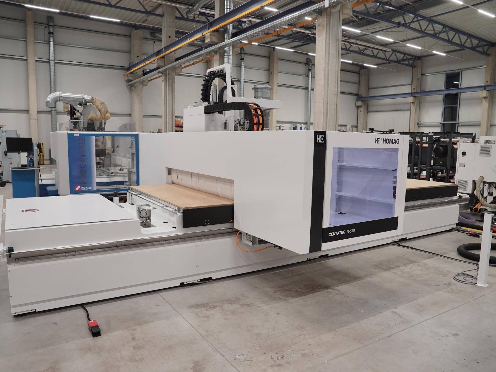 HOMAG 5 axes nesting machine CENTATEQ N -510 BHN 510/5722/F/R buy ...