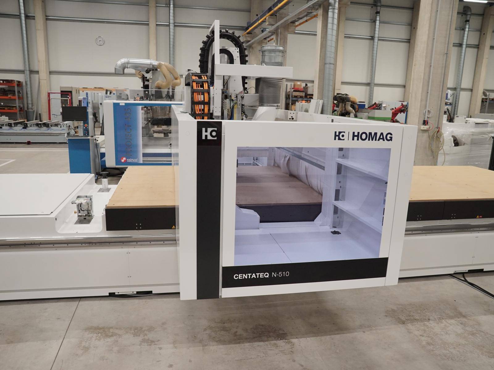 Homag Nesting Machine Router Head HOMAG 5 axes nesting machine CENTATEQ N -510 BHN 510/5722/F/R buy ...