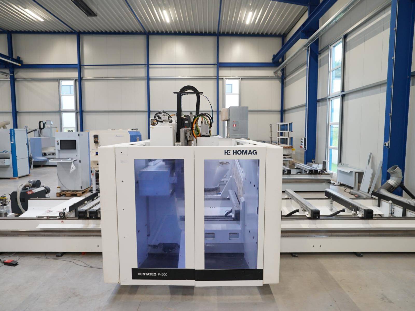 Homag 4 Axis Router Machine HOMAG CNC router CENTATEQ P -500 PROFI BMG511/60/12/K buy second-hand