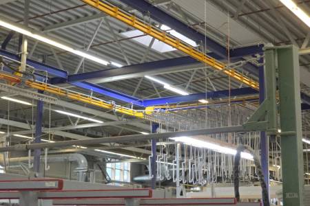 Complete coating line for wooden windows RANGE&HEINE Complete coating line for wooden windows RANGE&HEINE - Thumbnail 4