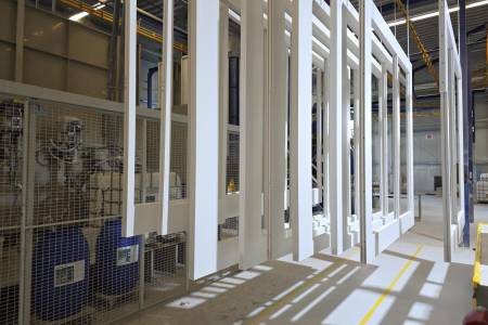 Complete coating line for wooden windows RANGE&HEINE Complete coating line for wooden windows RANGE&HEINE - Thumbnail 6