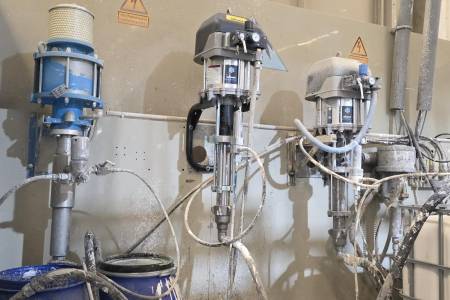 Complete coating line for wooden windows RANGE&HEINE Complete coating line for wooden windows RANGE&HEINE - Thumbnail 8