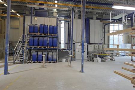 Complete coating line for wooden windows RANGE&HEINE Complete coating line for wooden windows RANGE&HEINE - Thumbnail 13