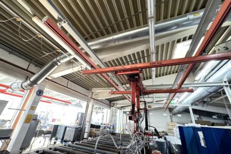 Vacuum lifter AERO-LIFT 150/MRE 90 SKD + Neumüller Krananlage Vacuum lifter AERO-LIFT 150/MRE 90 SKD + Neumüller Krananlage - Thumbnail 5