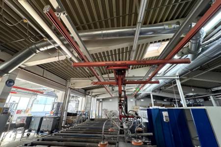 Vacuum lifter AERO-LIFT 150/MRE 90 SKD + Neumüller Krananlage Vacuum lifter AERO-LIFT 150/MRE 90 SKD + Neumüller Krananlage - Thumbnail 6