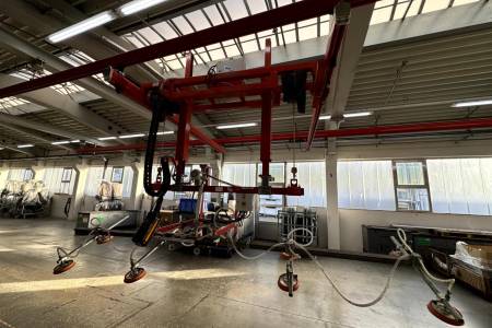 Vacuum lifter AERO-LIFT 150/8NRE90-SK + Neumüller Krananlage Vacuum lifter AERO-LIFT 150/8NRE90-SK + Neumüller Krananlage - Thumbnail 3