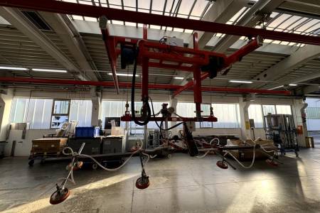 Vacuum lifter AERO-LIFT 150/8NRE90-SK + Neumüller Krananlage Vacuum lifter AERO-LIFT 150/8NRE90-SK + Neumüller Krananlage - Thumbnail 6