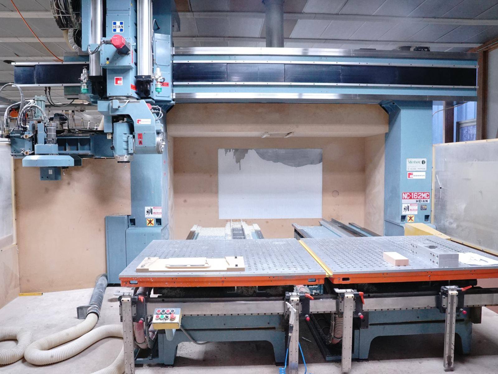 HEIAN 5-axes CNC router NC 162 MC 1513 W buy second-hand