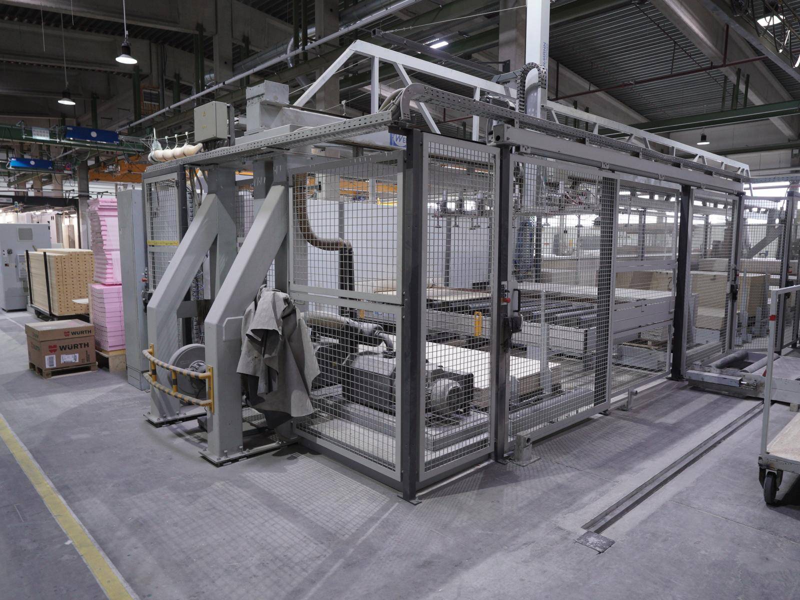 WEINMANN Automatic panel storage & retrieval system WHP buy second-hand