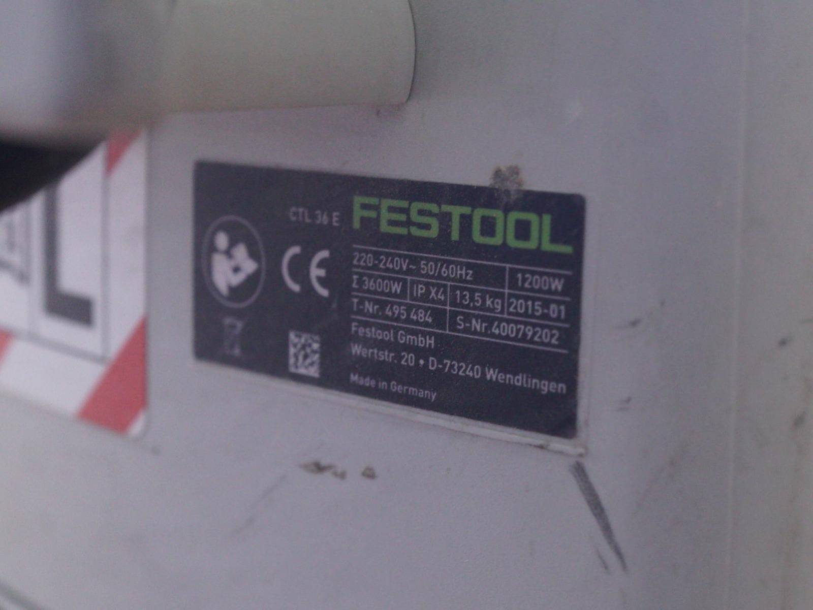 Achetez festool ctl 36 e ac occasion, annonce vente à Cagnes-sur