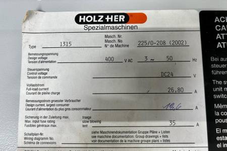 HOLZ-HER SPRINT 1315 -2 HOLZ-HER SPRINT 1315 -2 - Thumbnail 10