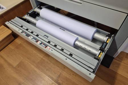 Plotter CANON CW500F + Faltmaschine Plotter CANON CW500F + Faltmaschine - Thumbnail 11