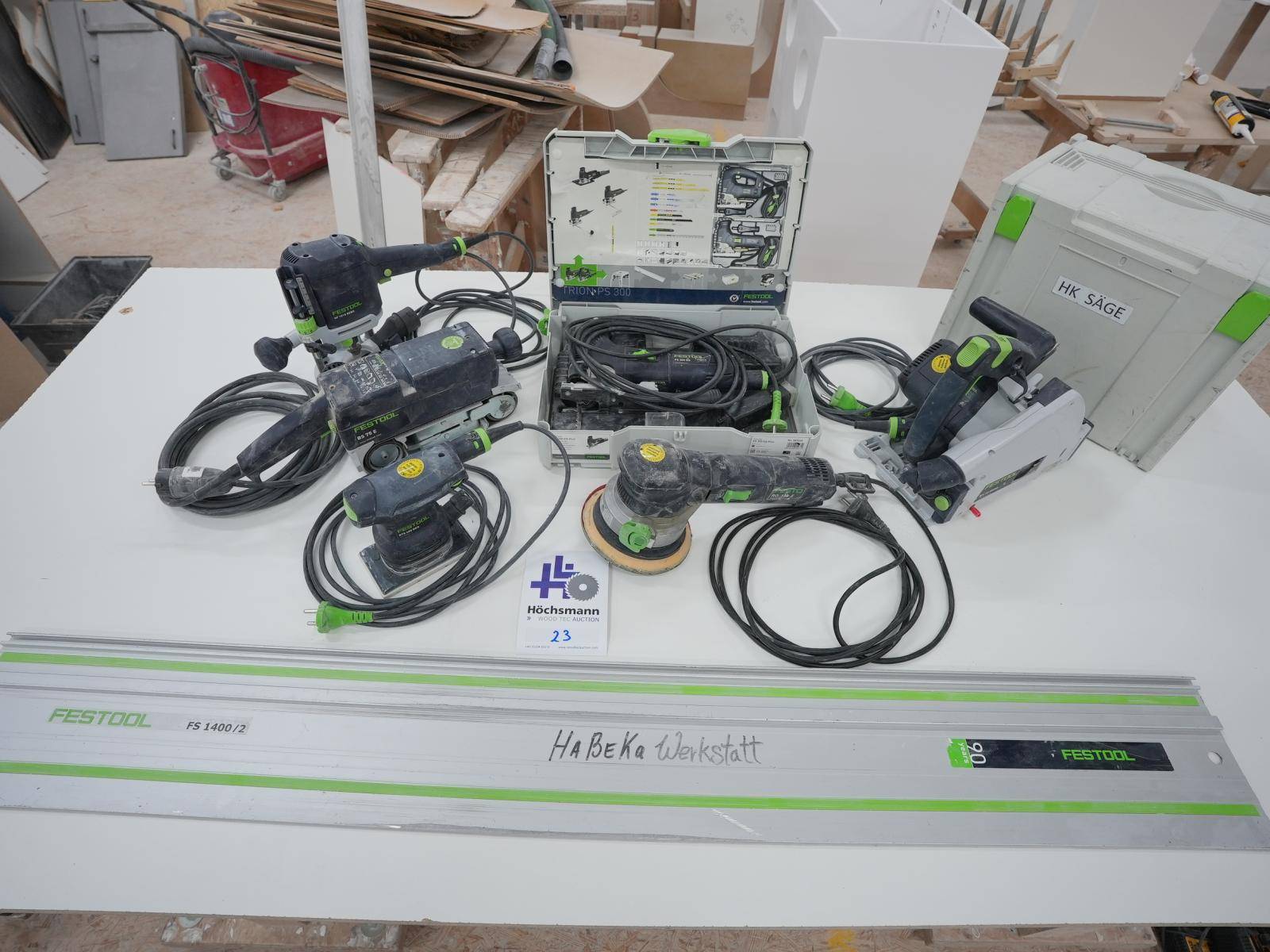 Auction FESTOOL Various power tools (Set 7)