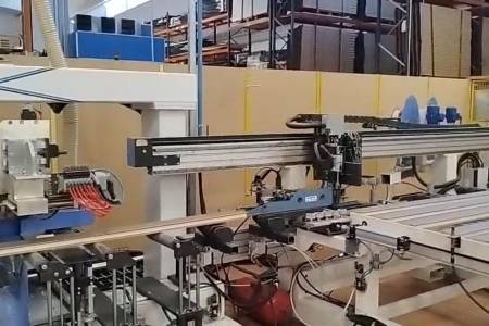 Door frame processing machine STEMAS 01 CFL Door frame processing machine STEMAS 01 CFL - Thumbnail 2