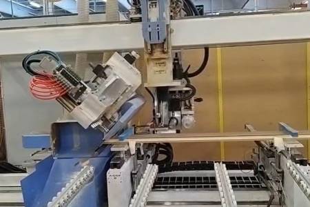 Door frame processing machine STEMAS 01 CFL Door frame processing machine STEMAS 01 CFL - Thumbnail 3