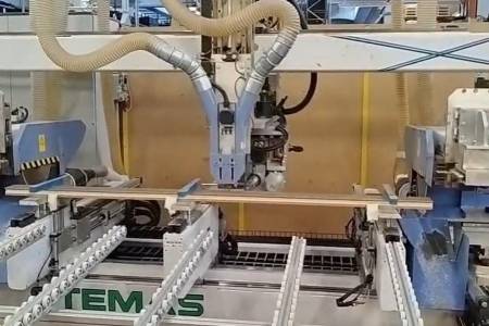 Door frame processing machine STEMAS 01 CFL Door frame processing machine STEMAS 01 CFL - Thumbnail 4